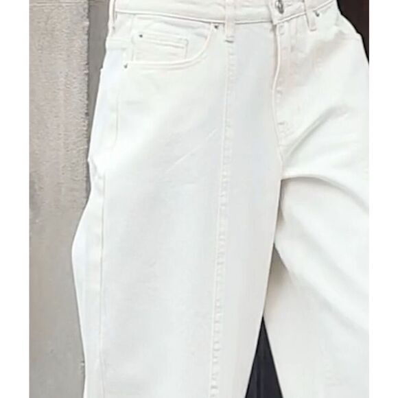 Princess Polly Lando Jean White Nwot Size 10 - Picture 3 of 10
